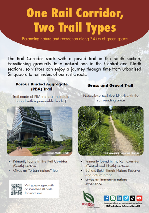 One Rail Corridor, Two Trail Types